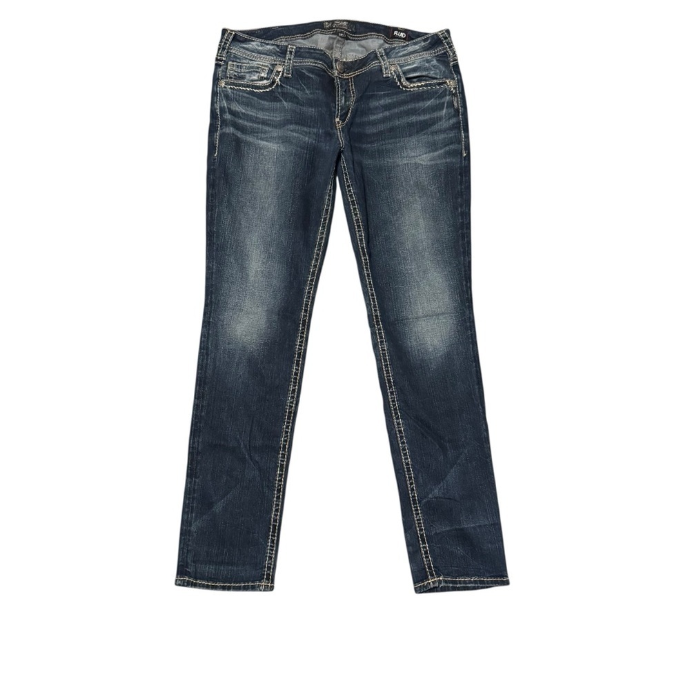 Silver Jeans Co. Aiko Mid Skinny Jeans Women’s W34 L31